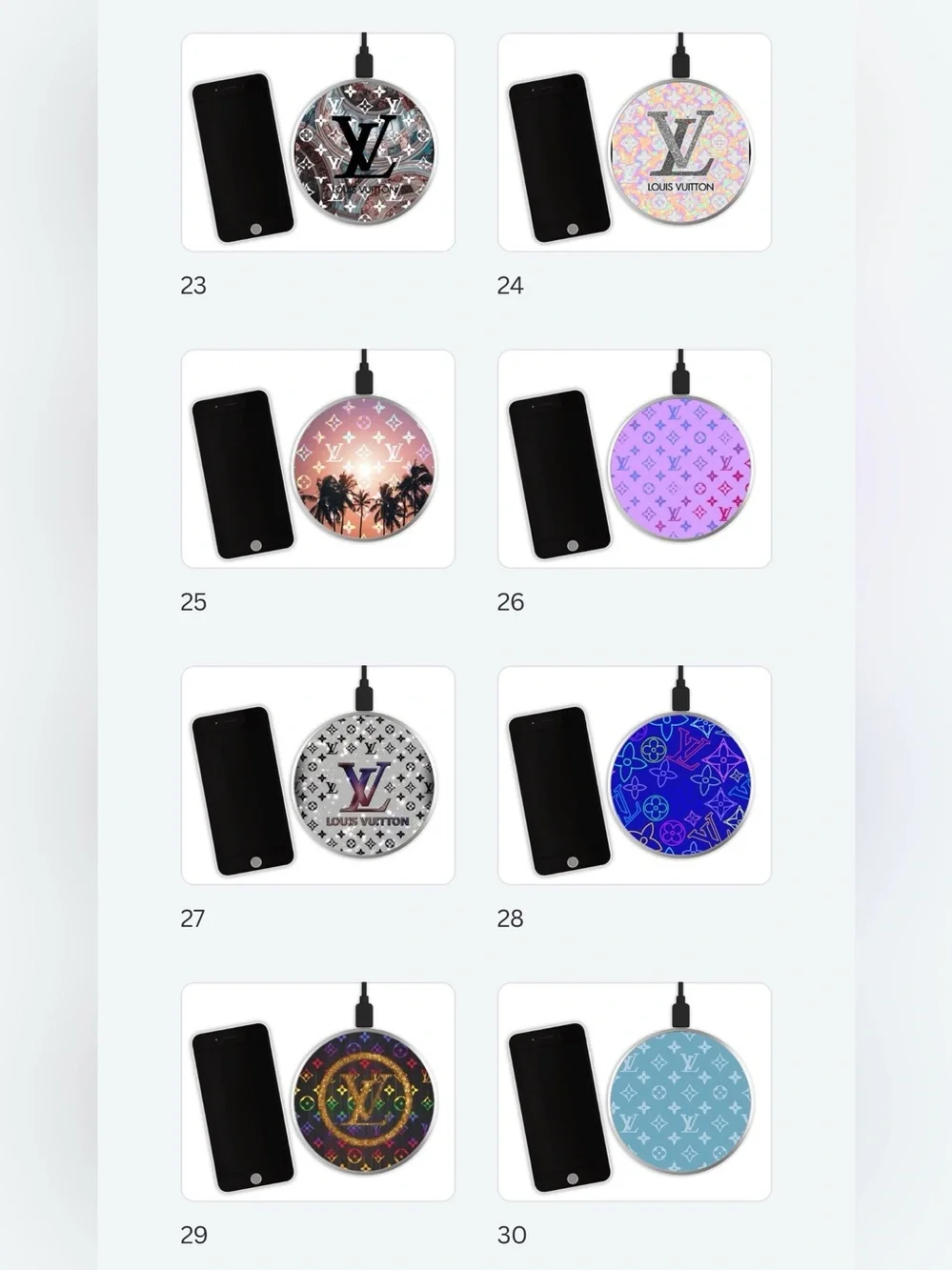 HANDMADE FASHION Mag Safe Wireless Phone Charger